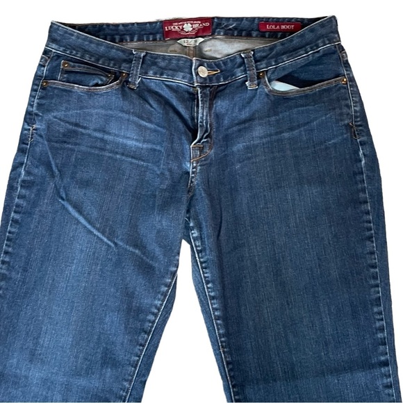 Lucky Brand Lola Boot‎ Ankle Jeans Size: 12/31 - Picture 4 of 6